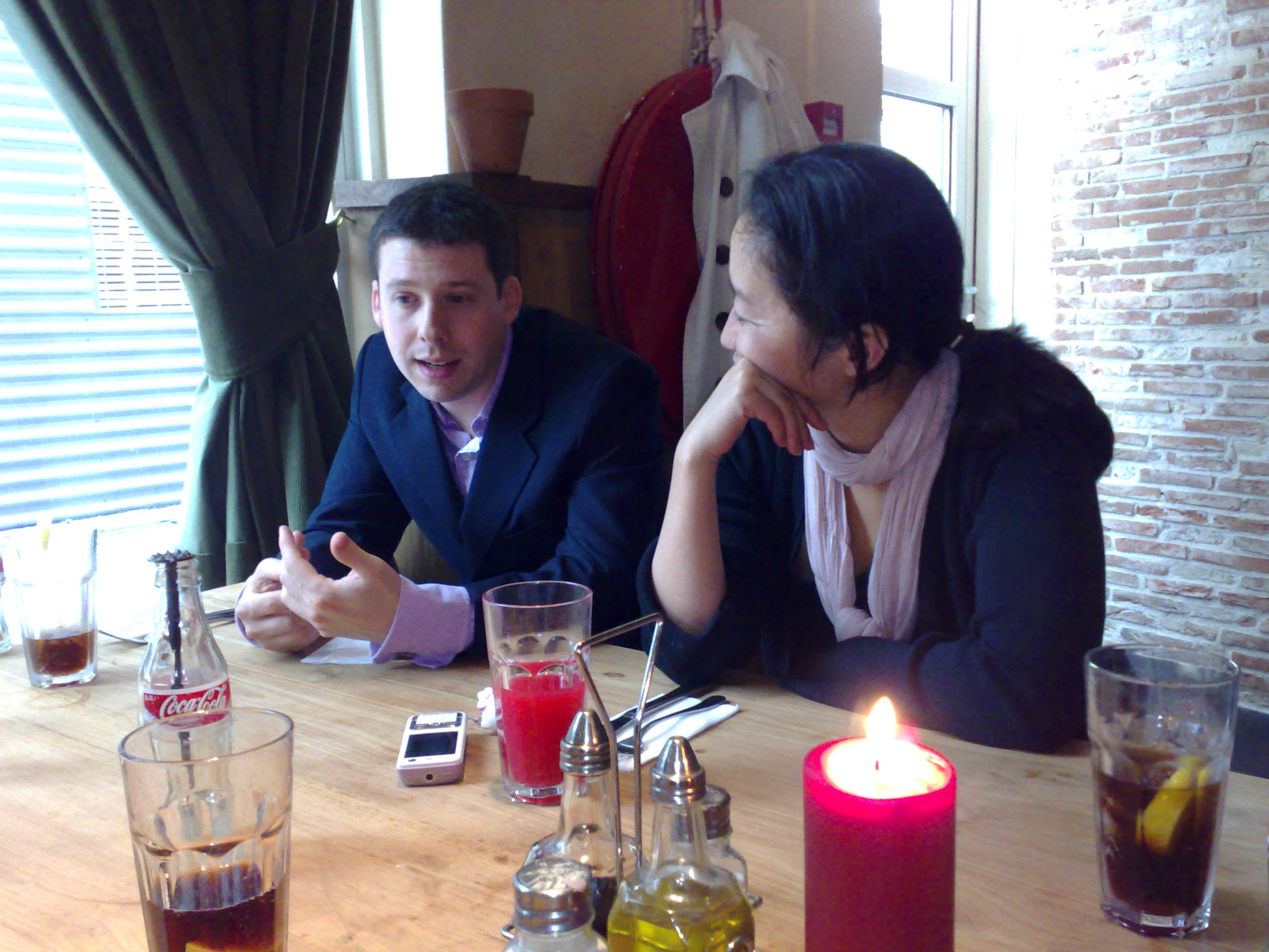 Simon with ABN in 2007